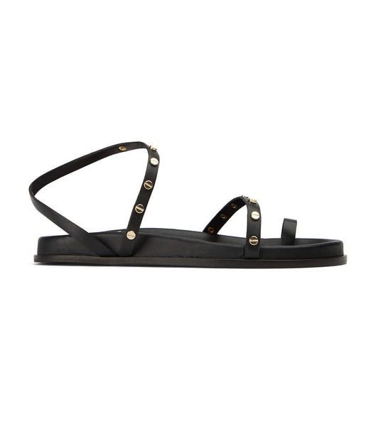 Sandalias Planas Tony Bianco Lyvia Black Negras | CLEAH30037