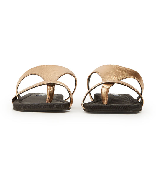 Sandalias Tony Bianco Eman Antique Gold Nappa 1.5cm Doradas | ZCLNQ17226