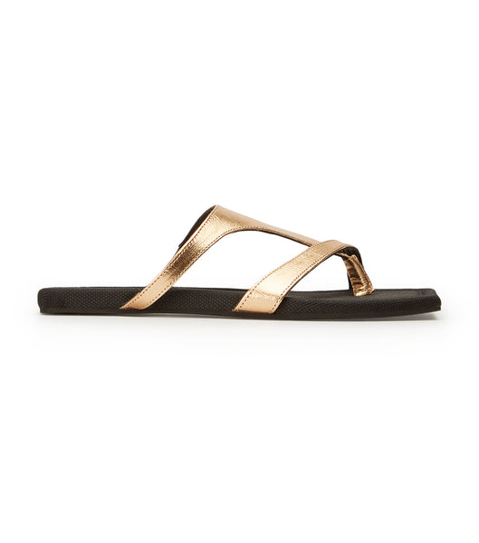 Sandalias Tony Bianco Eman Antique Gold Nappa 1.5cm Doradas | ZCLNQ17226