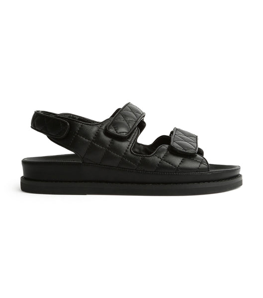 Sandalias Tony Bianco Hiranni Black Sheep Nappa 3.5cm Negras | CLDYB38309