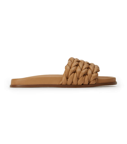 Sandalias Tony Bianco Layton Biscuit Nappa Marrones | CLXBR36232