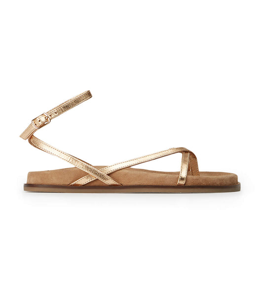 Sandalias Tony Bianco Lucie Antique Gold Nappa 1.5cm Doradas | XCLBH47370