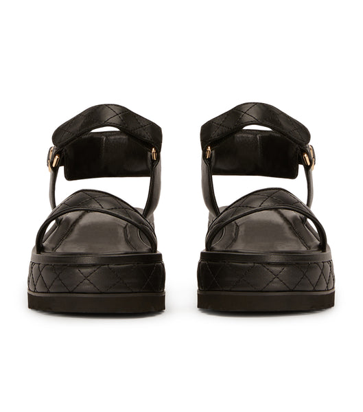 Sandalias Tony Bianco Zahara Black Nappa 6cm Negras | UCLTG58899