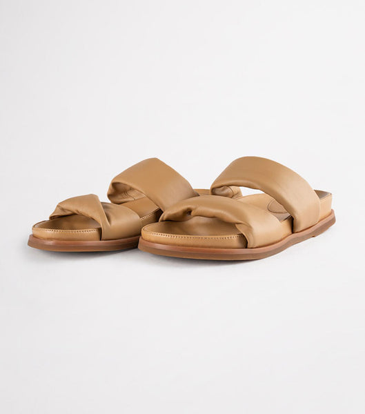 Sandalias de Diapositivas Tony Bianco Henry Honey Nappa 3.5cm Naranjas | ACLDF36578