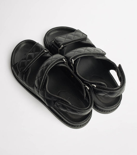 Sandalias de Diapositivas Tony Bianco Hiranni Black Sheep Nappa 3.5cm Negras | CLIIZ34713