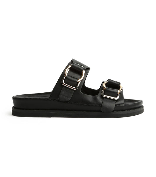 Sandalias de Diapositivas Tony Bianco Hunter Black Como 3.5cm Negras | CLJZR55699