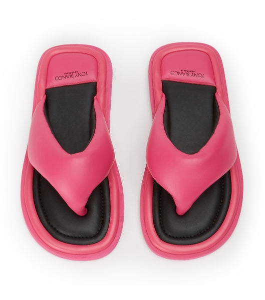 Sandalias de Diapositivas Tony Bianco Nikki Acid Pink Rosas | CLIIZ63523