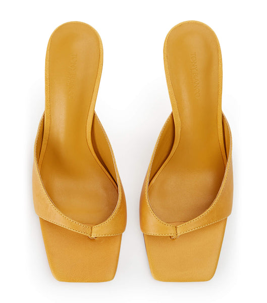 Sandalias de dedo Tony Bianco Crystle Cantelope Antiq 8.5cm Amarillo | MCLFT76997