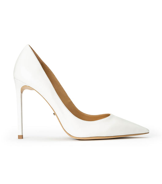 Tacones Brillantes Tony Bianco Anja Milk Capretto 10.5cm Blancas | CLJBT57251