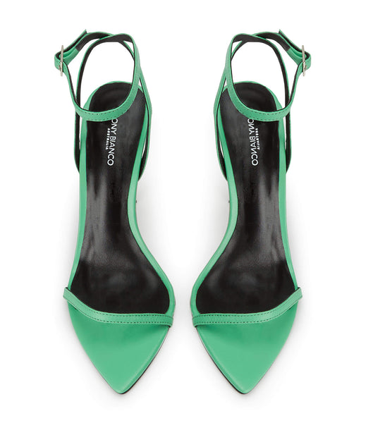 Tacones Brillantes Tony Bianco Myra Acid Green 10.5cm Verde | QCLUV69045