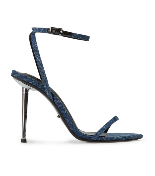 Tacones Brillantes Tony Bianco Myra Blue Denim 10.5cm Azules | CLQCS40556