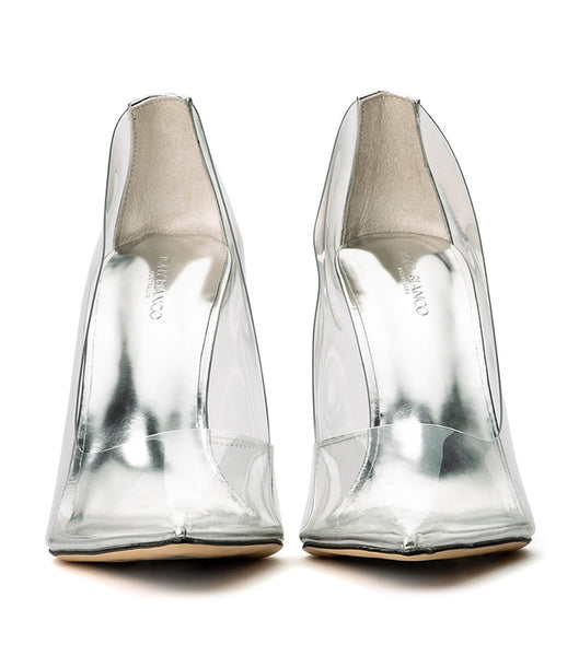 Tacones De Novia Tony Bianco Alijah Clear Vinylite/Silver 10.5cm Plateadas | PCLQX99996