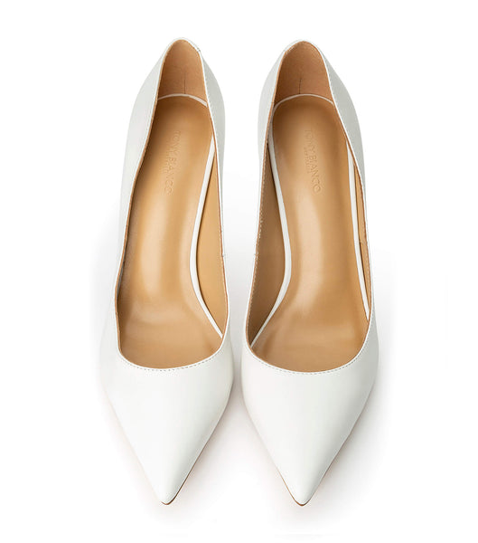 Tacones De Novia Tony Bianco Anja Milk Capretto 10.5cm Blancas | CLIIZ36468