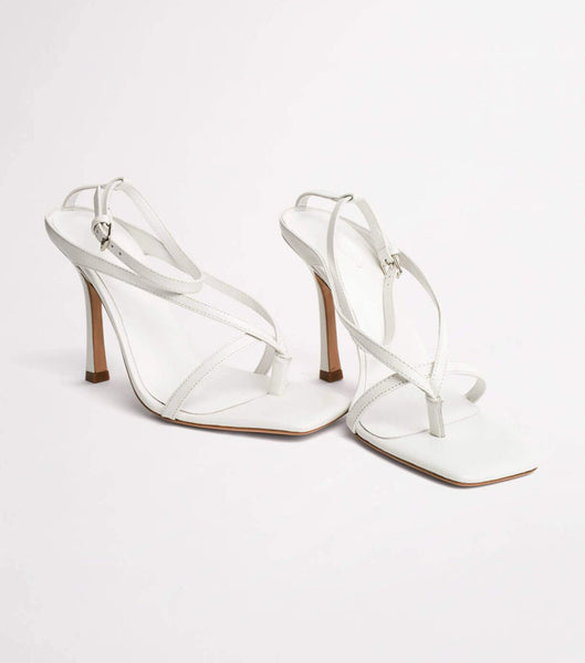 Tacones De Novia Tony Bianco Faythe White Kid 10.5cm Blancas | GCLUC23918