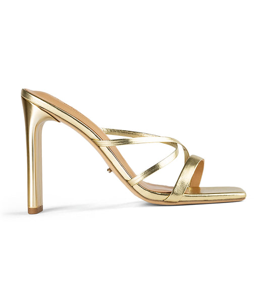 Tacones De Novia Tony Bianco Fior Gold Nappa Metallic 11cm Doradas Metal | FCLUI33944