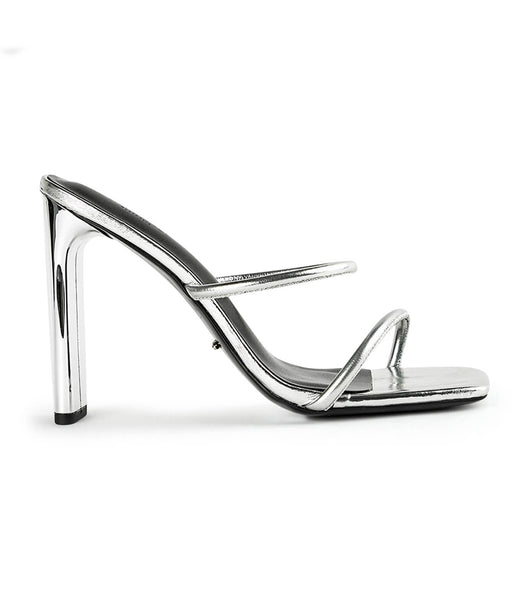 Tacones De Novia Tony Bianco Florence Silver Foil 11cm Plateadas | CLICD89193