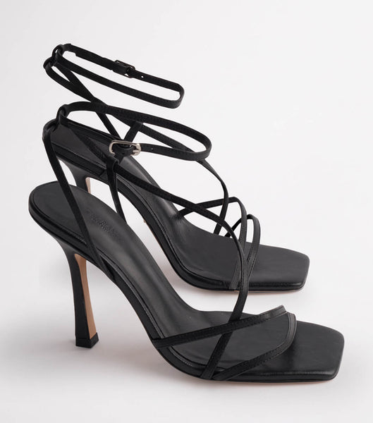 Tacones De Novia Tony Bianco Franci Black Kid 10.5cm Negras | ECLHC76678