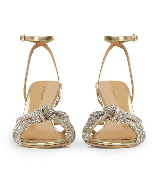 Tacones De Novia Tony Bianco Helena Gold Nappa Metallic 8.5cm Doradas Metal | SCLVO25053