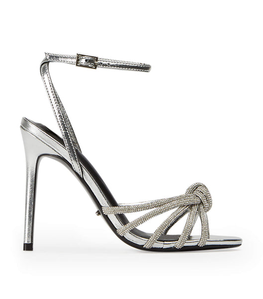 Tacones De Novia Tony Bianco Kyla Silver Foil 11cm Plateadas | XCLGW19855