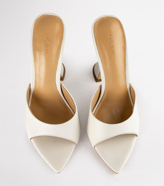 Tacones De Novia Tony Bianco Marcel Dove Nappa 10.5cm Blancas | CLZDE72514