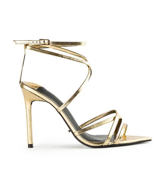 Tacones De Novia Tony Bianco Marcy Gold Foil 10.5cm Doradas | TCLWZ23845