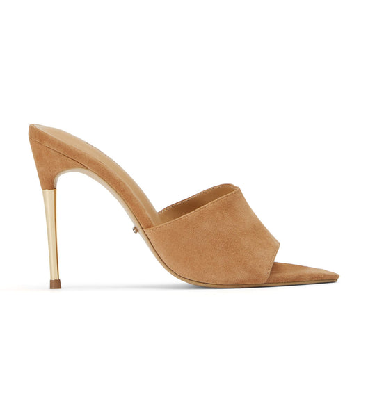 Tacones De Novia Tony Bianco Maximus Butterscotch Gamuza 10.5cm Beige | ZCLNQ16042