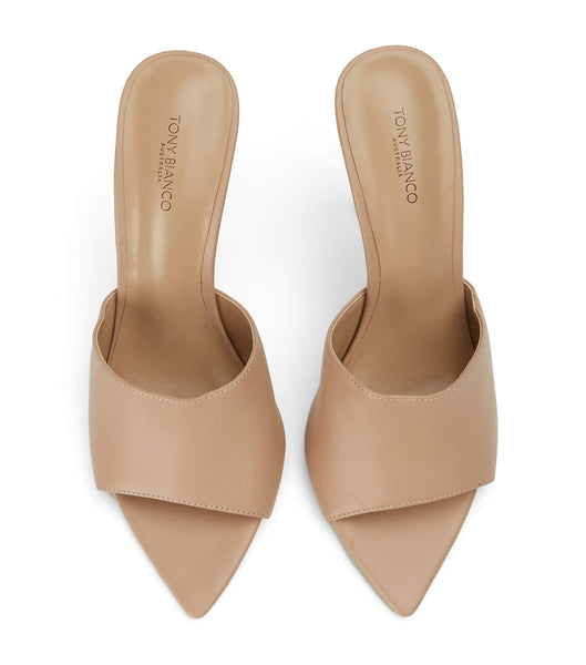 Tacones De Novia Tony Bianco Maximus Skin Nappa 10.5cm Arena | MCLFT24230