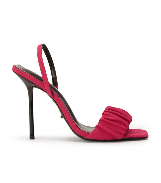 Tacones De Novia Tony Bianco Nixon Persian Crepe 10.5cm Rojas | CLJKU35304