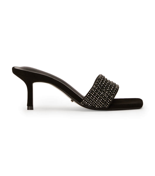 Tacones bajos Tony Bianco Amos Black Crystal/Black Gamuza 6.5cm Negras | LCLSX93574