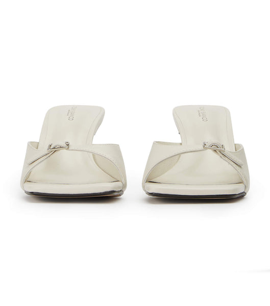 Tacones bajos Tony Bianco Asar Dove Nappa 6.5cm Blancas | CLNZX56898