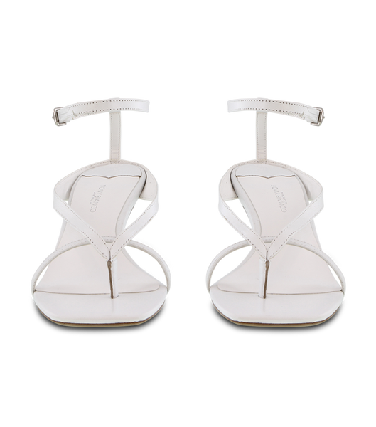 Tacones bajos Tony Bianco Becca White Sheep Nappa 7.5cm Blancas | DCLVO92713