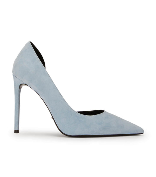 Tacones de aguja Tony Bianco Alyx Sky Gamuza 10.5cm Azules | QCLUV50193