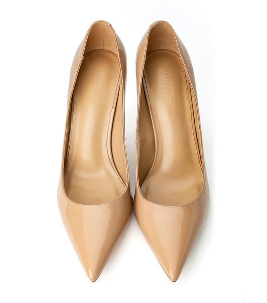 Tacones de aguja Tony Bianco Anja Nude Charol 10.5cm Beige | TCLWZ39543