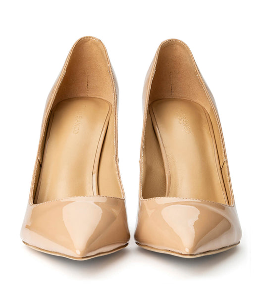 Tacones de aguja Tony Bianco Anja Nude Charol 10.5cm Beige | TCLWZ39543