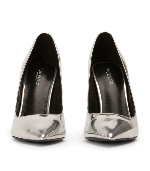 Tacones de aguja Tony Bianco Anja Silver Shine 10.5cm Plateadas | ZCLMJ17495