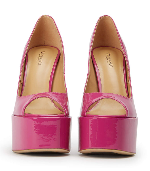 Tacones de aguja Tony Bianco Jolee Berry Charol 15cm Rosas | CLNEJ25559