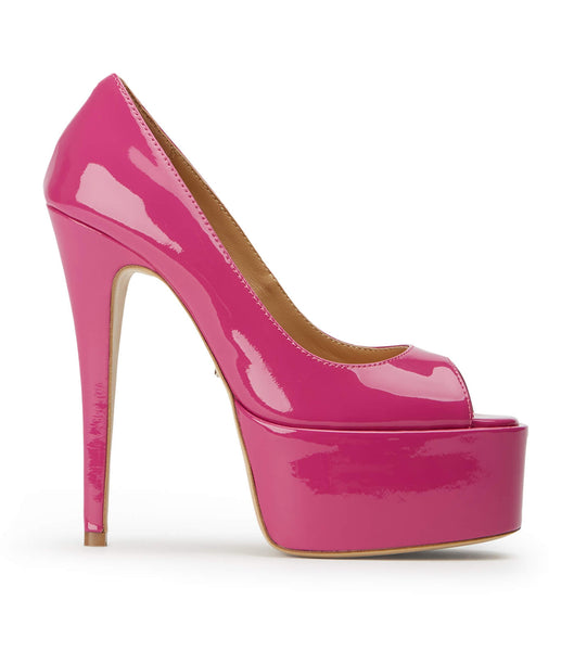 Tacones de aguja Tony Bianco Jolee Berry Charol 15cm Rosas | CLNEJ25559