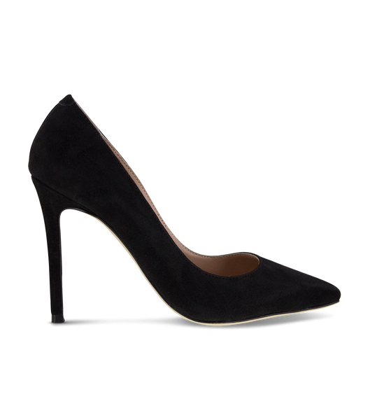 Tacones de aguja Tony Bianco Lotus Black Kid Gamuza 10.3cm Negras | ACLWC80404