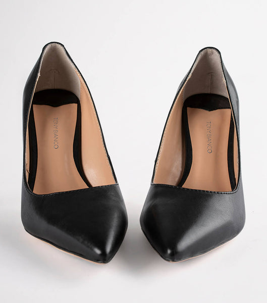 Tacones de aguja Tony Bianco Lotus Black Como 10.3cm Negras | FCLUI65650