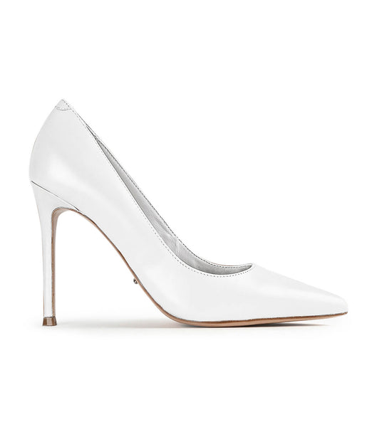 Tacones de aguja Tony Bianco Lotus Milk Capretto 10.3cm Blancas | CLEAH28911