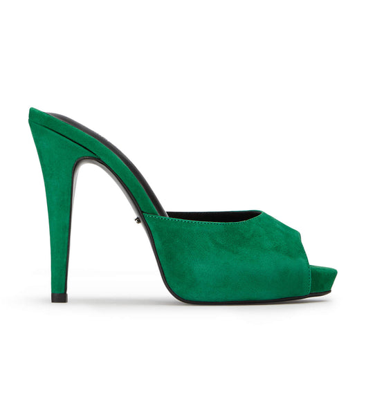 Tacones de aguja Tony Bianco Love Jade Gamuza 12cm Verde | CLJVR30166