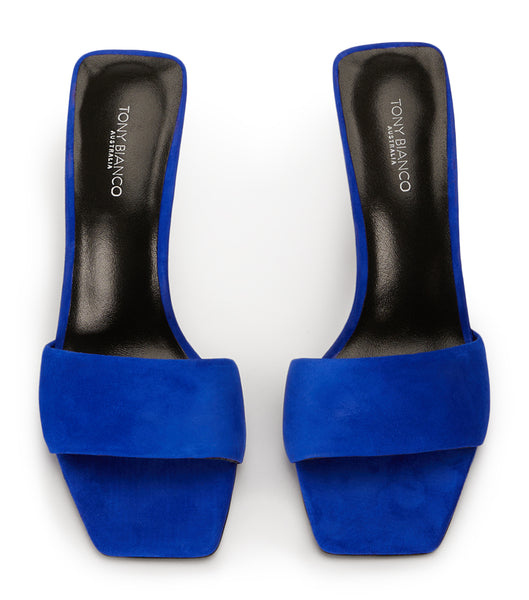 Tacones de aguja Tony Bianco Natalie Azure Gamuza 10.5cm Azur | CLICD69734