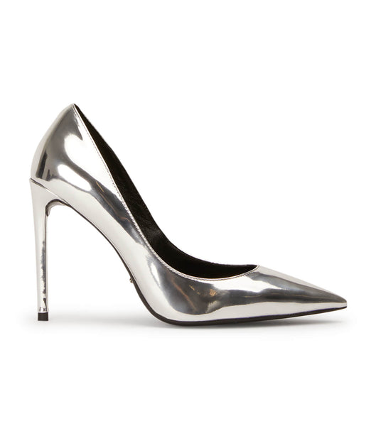 Tacones de evento Tony Bianco Anja Silver Shine 10.5cm Plateadas | CLXMI16691