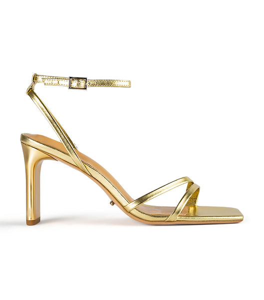 Tacones de evento Tony Bianco Corso Gold Nappa Metallic 8.5cm Doradas Metal | CLCIF79317