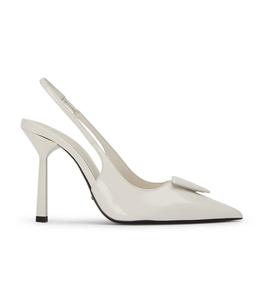 Tacones de evento Tony Bianco Ginger White Hi Shine 10cm Blancas | TCLWZ47875