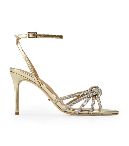 Tacones de evento Tony Bianco Helena Gold Nappa Metallic 8.5cm Doradas Metal | DCLVO54410