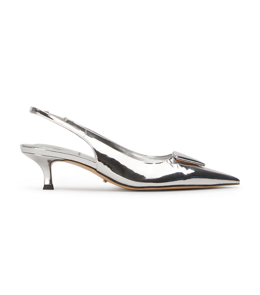 Tacones de evento Tony Bianco Kimmy Silver Shine 4.5cm Plateadas | QCLUV93599