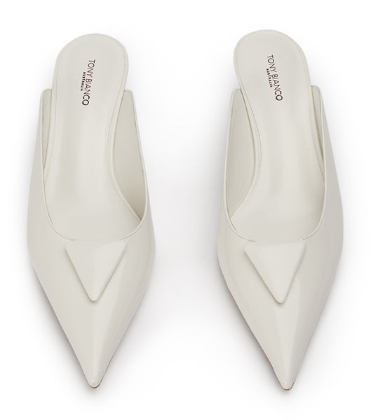 Tacones de evento Tony Bianco Kira White Hi Shine 4.5cm Blancas | LCLSX49473