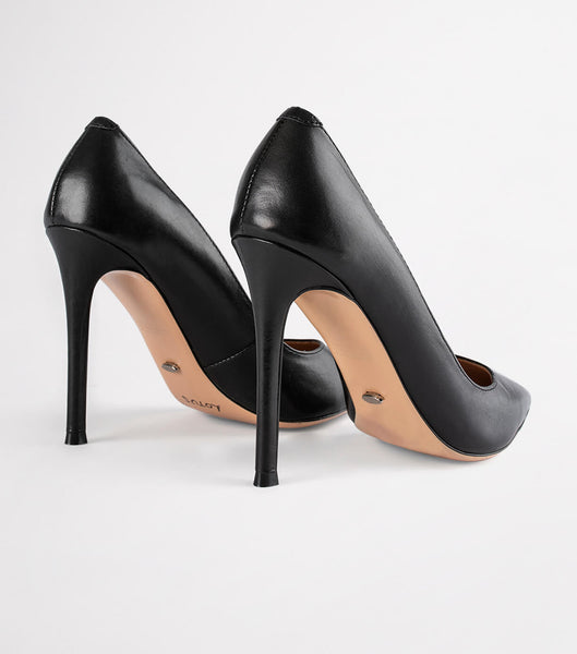 Tacones de evento Tony Bianco Lotus Black Como 10.3cm Negras | CLJKU54231