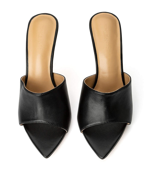 Tacones de evento Tony Bianco Mylo Black Nappa 10.5cm Negras | CLEAH12935